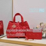 Replica CD Toujours red medium bag 